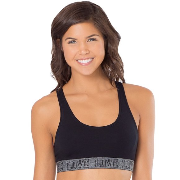 SO Intimates & Sleepwear So Nwt Black Cotton Love Racerback